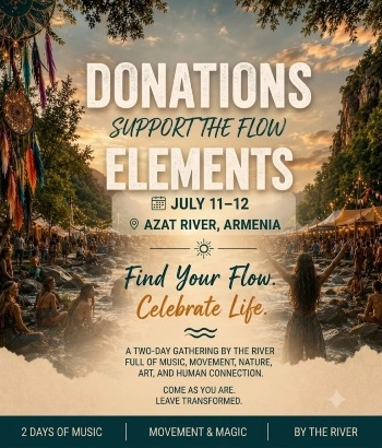 Donation ELEMENTS ​ՋՐԻ ԵՎ ԼՈՒՅՍԻ ՓԱՌԱՏՈՆ ​