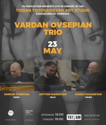 Vardan Ovsepyan Trio in TIGRAN ART STUDIO