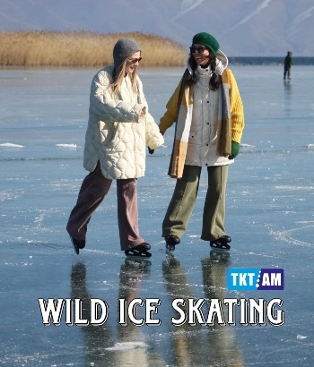 Չմուշկներ վայրի սառույցի վրա 