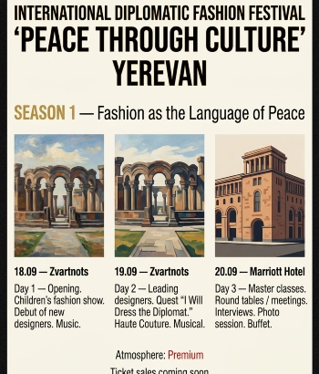 International Diplomatic Fashion Festival Peace through Culture-Day 2 — Mastery. The Challenge