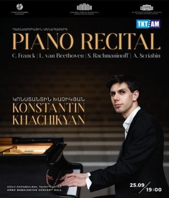 PIANO RECITAL Konstantin Khachikyan (Russia)