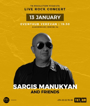 SARGIS MANUKYAN & FRIENDS | LIVE ROCK CONCERT