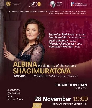 ALBINA SHAGIMURATOVA & ARMENIAN NATIONAL PHILHARMONIC ORCHESTRA