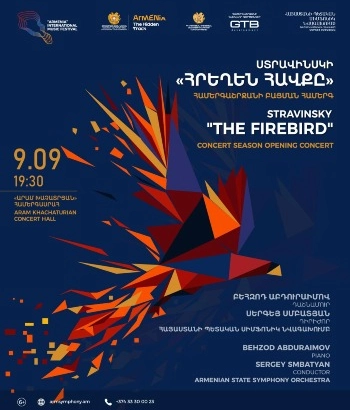 «Հրեղեն հավքը»․ 21-րդ համերգաշրջանի մեկնարկ | Բեհզոդ Աբդուրաիմով, Հայաստանի պետական սիմֆոնիկ նվագախումբ