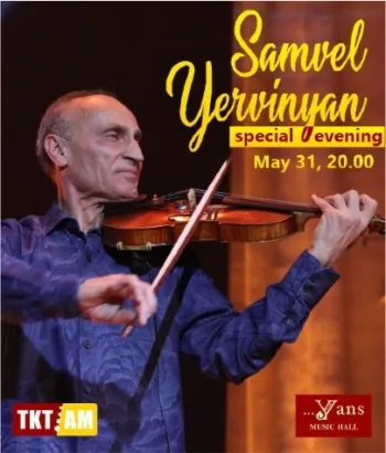 Special evening with Samvel Yervinyan