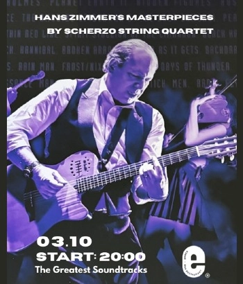 Hans Zimmers Masterpieces by Scherzo String Quartet