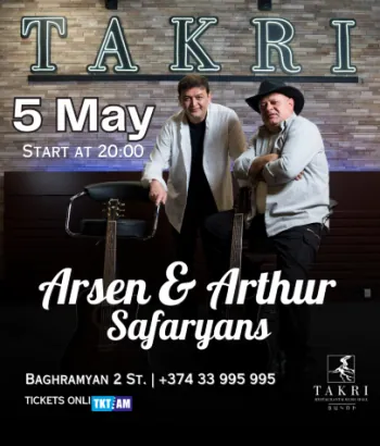 "Takri "Restaurant and Music Hall-Arsen and Arthur Safaryans