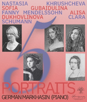  5 Portraits. Piano Concert for International Womens Day