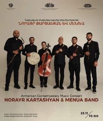 NORAYR KARTASHYAN & MENUA BAND- Armenian Contemporary Music Concert
