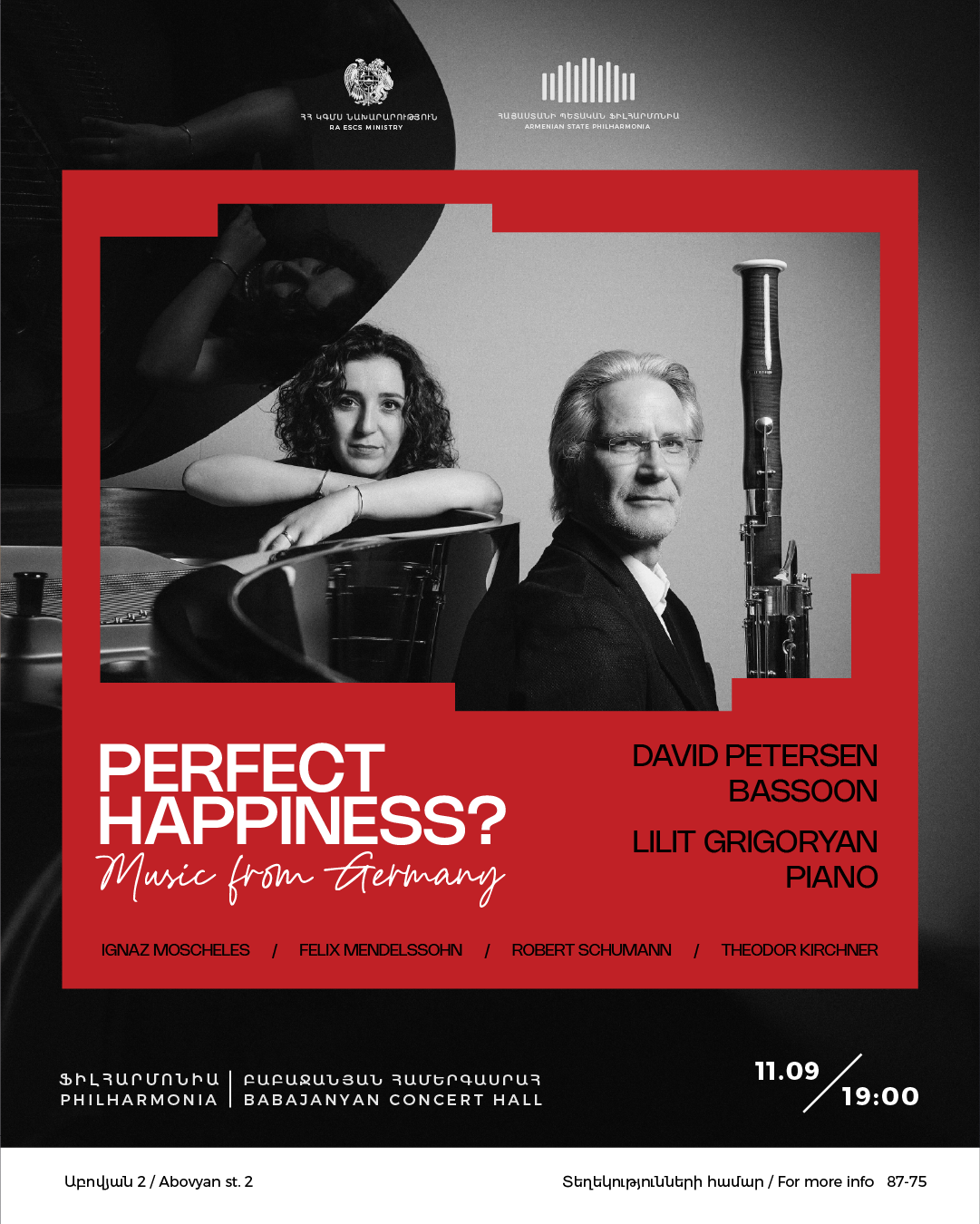 “PERFECT HAPPINESS?” Music from Germany