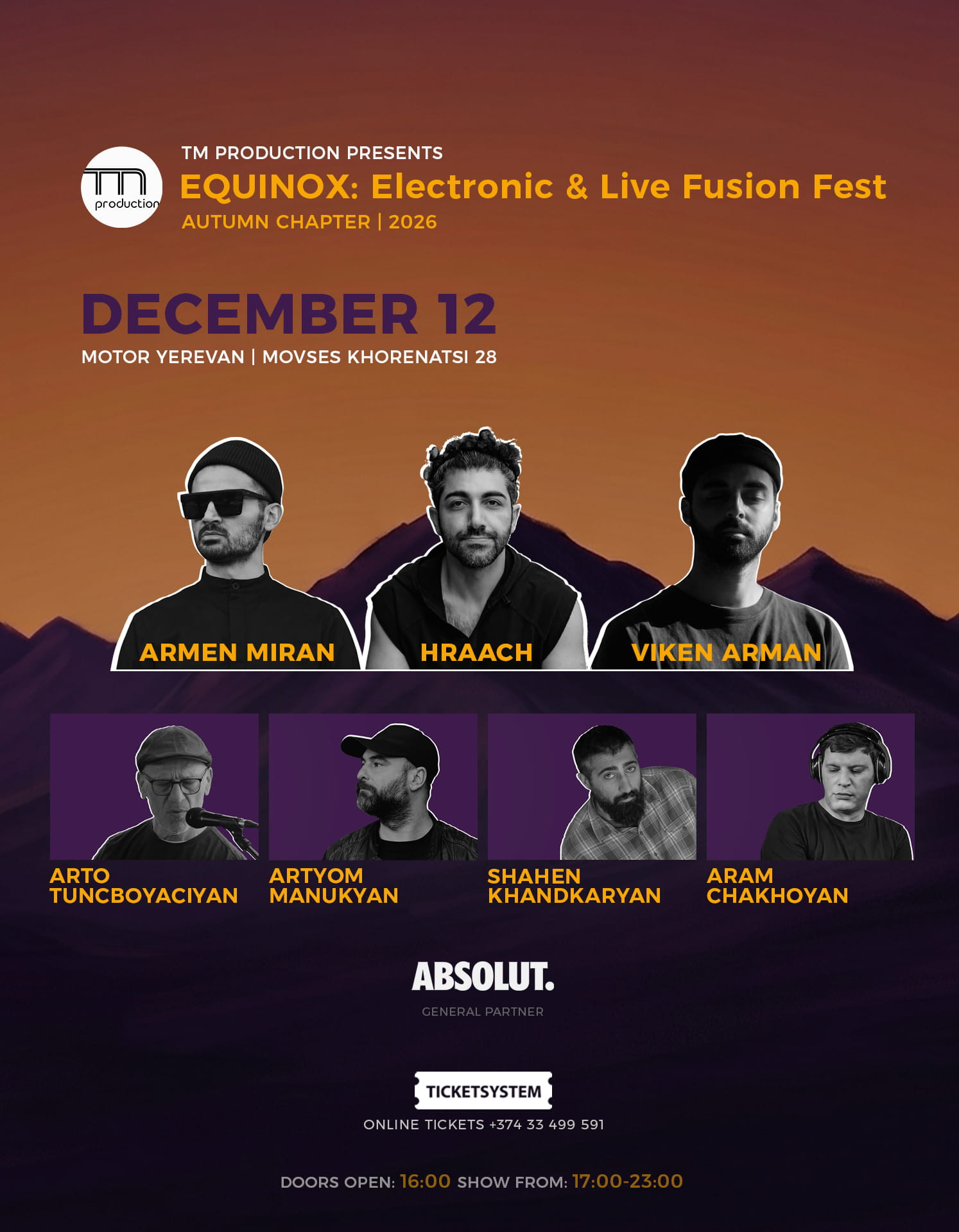 EQUINOX: Electronic & Live Fusion Fest